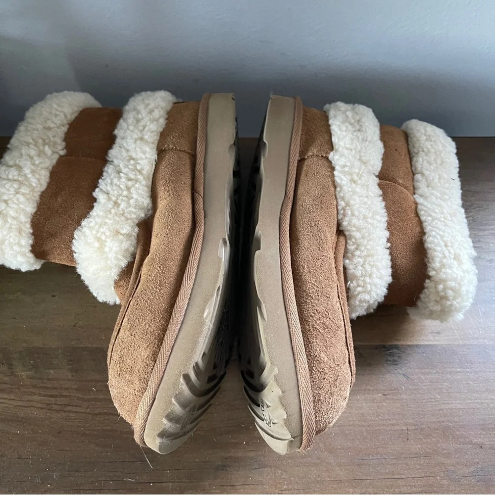 UGG Tan Shearling Boots
